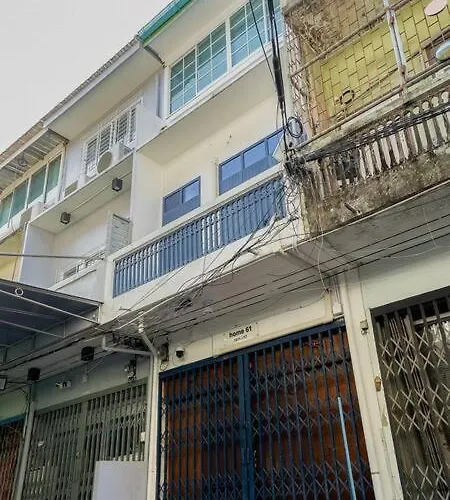 Townhome W/ Workstation-2mins To Food-fun-metro * バンコク都